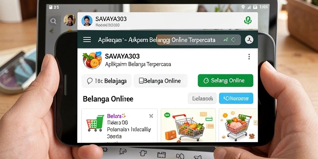 Tampilan antarmuka aplikasi SAVAYA303 yang menarik dan fungsional.